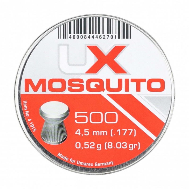 Umarex Mosquito 500pcs 4,5mm/.177cal flat pellets