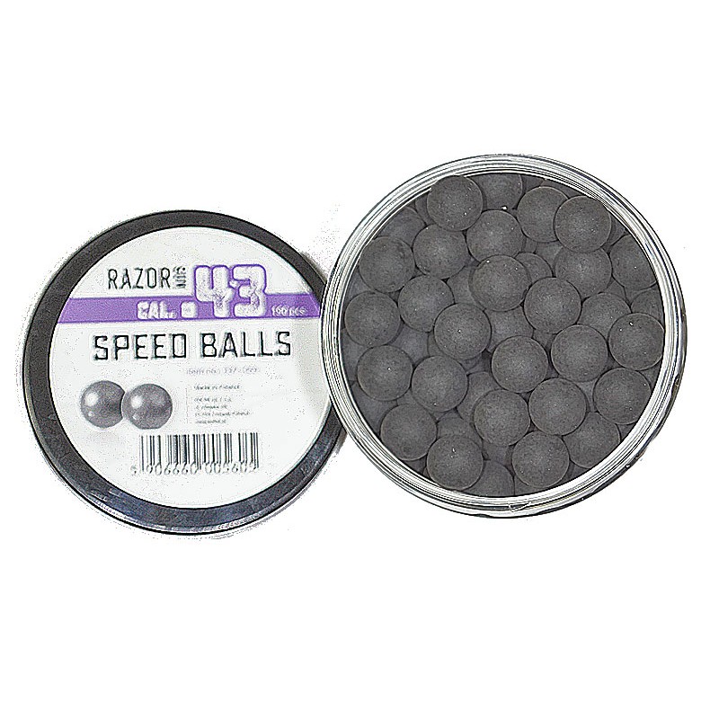 RazorGun 190pcs rubberball .43cal