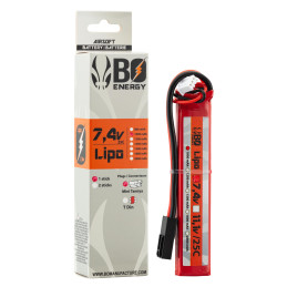 Lipo battery 7,4V 1000 mAh 25C mini tamiya, PWD