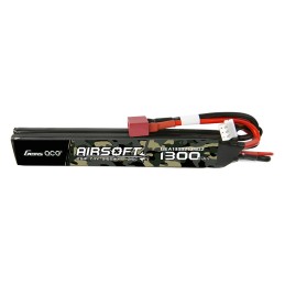 Gens Lipo battery 7,4V 1300 mAh 25C deans