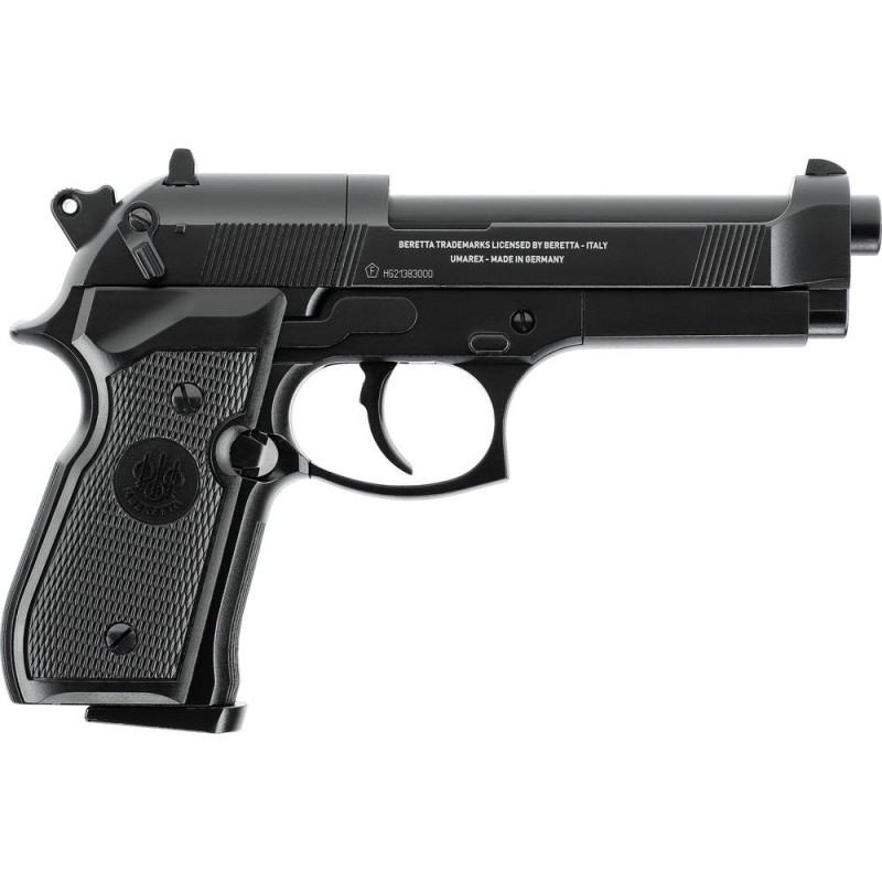 Umarex M92FS black, 4,5mm pellet +pistol case
