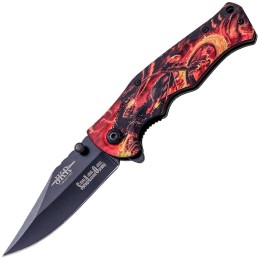 Joker Ghost Rider folding knife