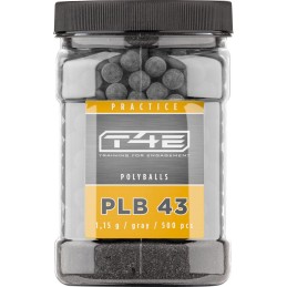 Umarex T4E Polyurethane Balls PLB .43cal 500pcs
