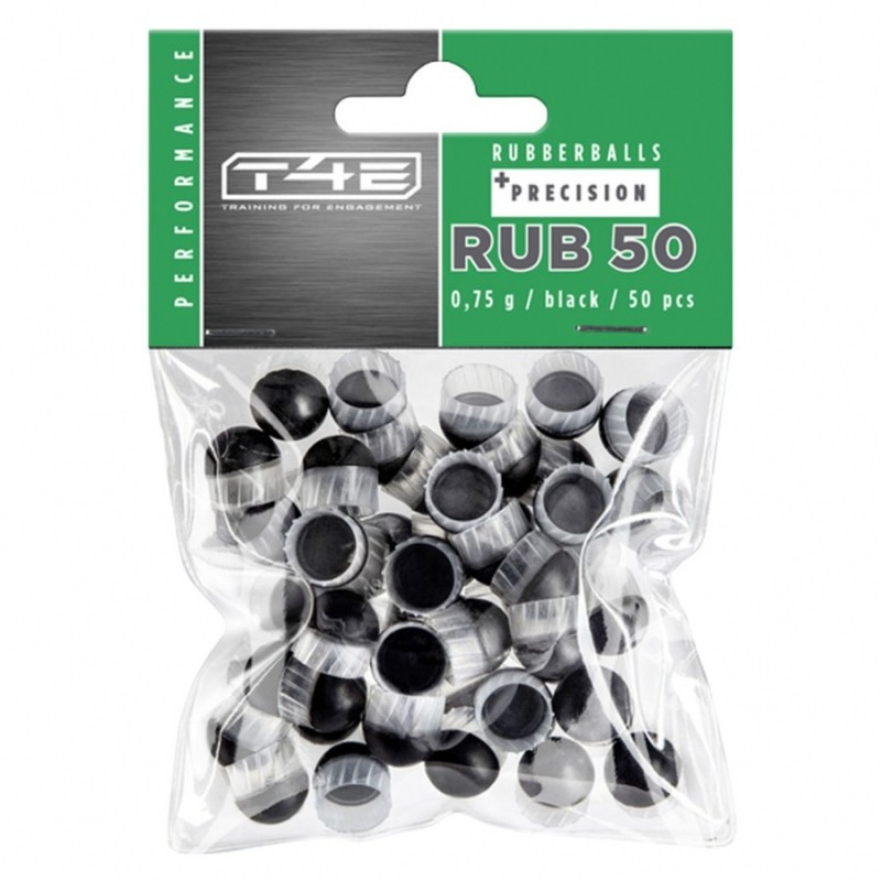 Umarex T4E Precision rubber Balls RBP .50cal 50pcs