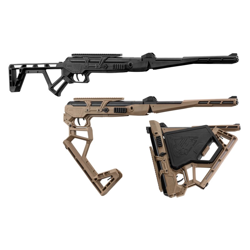 Black Bunker BM8 4,5mm Survival Airgun, Tan