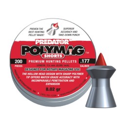 JSB Predator Polymag shorts 4,5mm/.177cal 200kpl luoteja